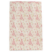 Parisian Coquette Christmas Medium Cadeauzakje (Voorkant)