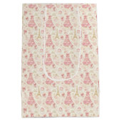 Parisian Coquette Christmas Medium Cadeauzakje (Achterkant)