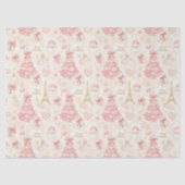 Parisian Coquette Christmas Tissuepapier (Voorkant)