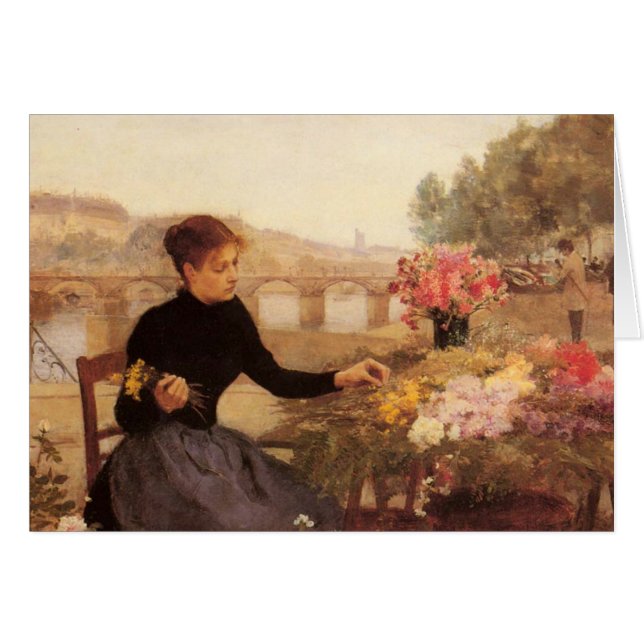 Parisian Flower Market (Voorkant Horizontaal)