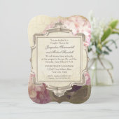 Parisian Hydrangea Manor Couples Shower Kaart (Staand voorkant)