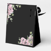 Parisian Oh La La Bridal Shower Bedankdoosjes (Achterkant)