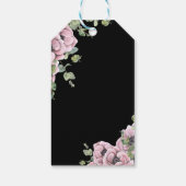 Parisian Oh La La Bridal Shower Cadeaulabel (Achterkant)