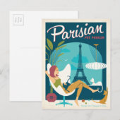 Parisian Pet Parlor Briefkaart (Voorkant / Achterkant)