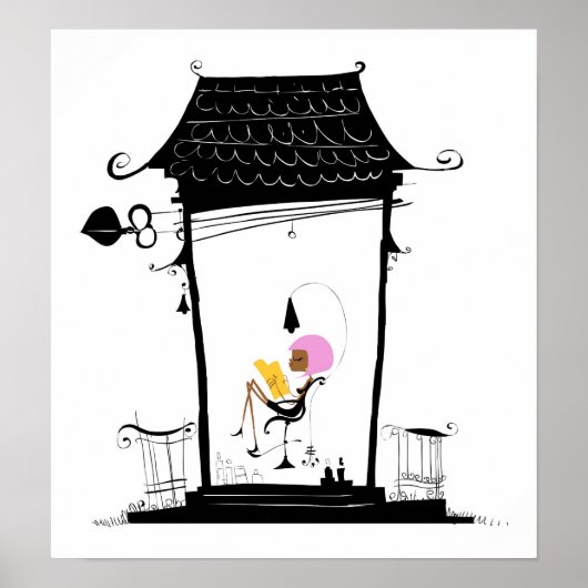 Parisian Pink Poster (Voorkant)