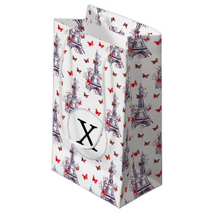 Parisian Romantic Paars Eiffeltoren Klein Cadeauzakje