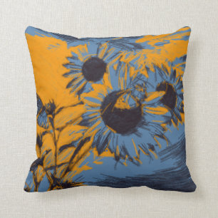 Parisian Sunflower Kussen