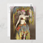 Parisienne Casino Dancer 3 Briefkaart (Voorkant / Achterkant)