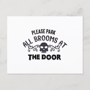 Park alle kamers aan de deur briefkaart