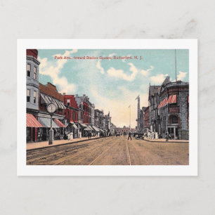 Park Ave., Rutherford, New Jersey 1910  Briefkaart