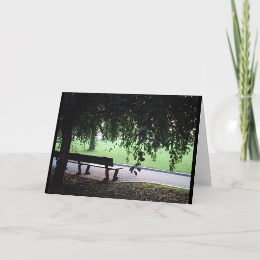 Park Bench Kaart (Voorkant)