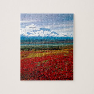 Park Briljante kleuren van Denali Alaska Legpuzzel