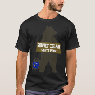 Park Brunet Island Wisconsin Hitchhiking Bea T-shirt