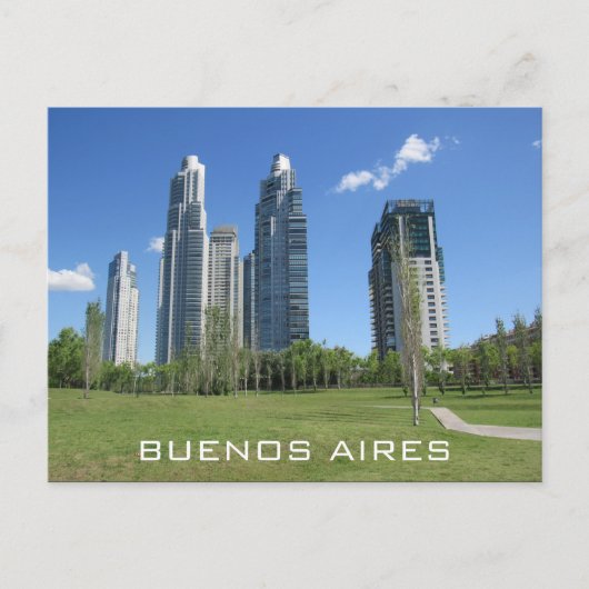 park buenos aires briefkaart (Voorkant)
