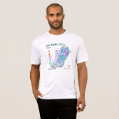 Park City 3dSkiMaps T-Shirt (Voorkant volledig)