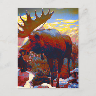 Park City Moose Souvenir Card Briefkaart