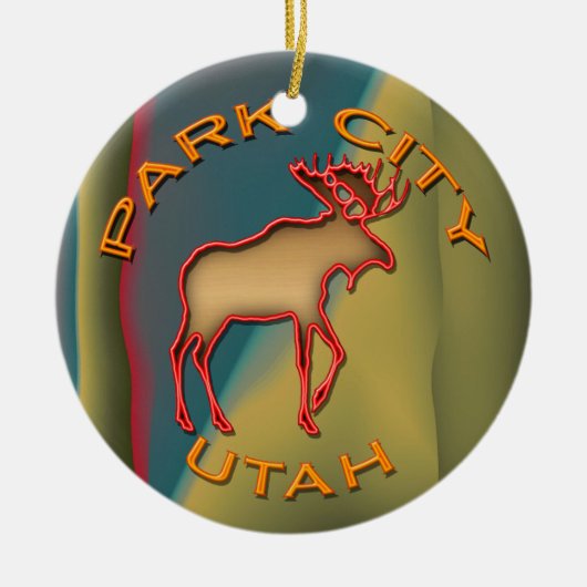 Park City Souvenir Ornament (Voorkant)