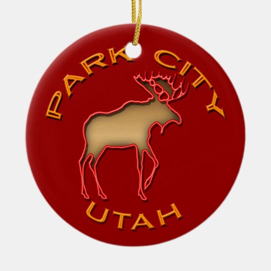 Park City Souvenir Ornament (Voorkant)