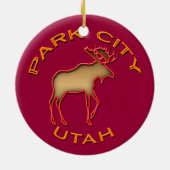 Park City Souvenir Ornament (Achterkant)