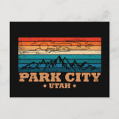 Park City utah Feestdagenkaart (Voorkant)