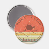 Park City Utah  Magneet (Voorkant / Achterkant)