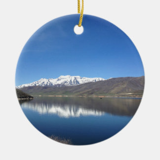 Park City Utah Mountain Uitzicht Keramisch Ornament