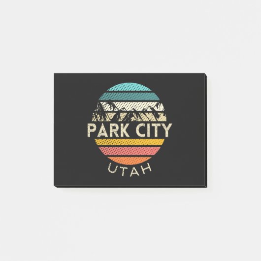 Park City Utah Post-it® Notes (Voorkant)