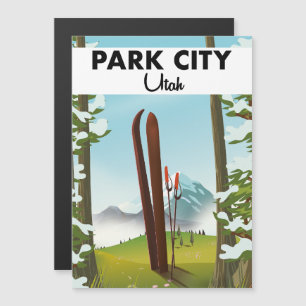 Park City Utah Ski poster