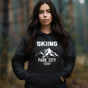 Park City Utah skiën Hoodie