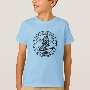Park city Utah skigebied T-shirt