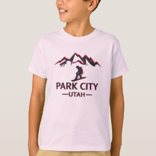 Park city Utah snowboarden T-shirt