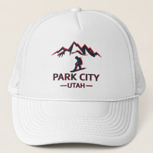 Park city Utah snowboarden Trucker Pet