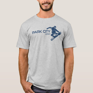 Park City Utah Snowboarder T-shirt