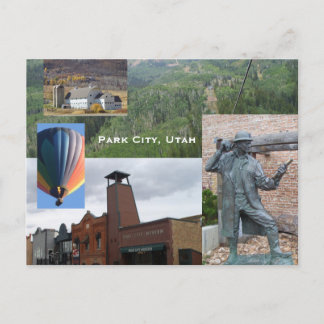 Park City Utah Souvenier Briefkaart