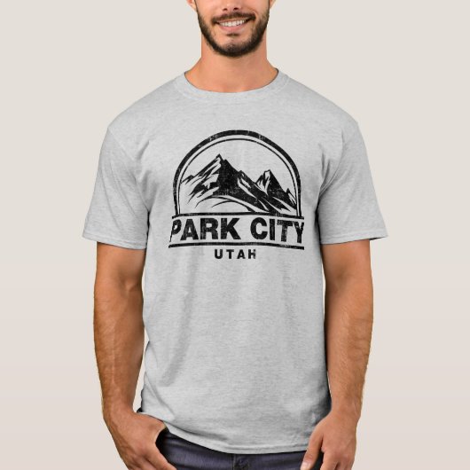 Park City Utah T-shirt (Voorkant)