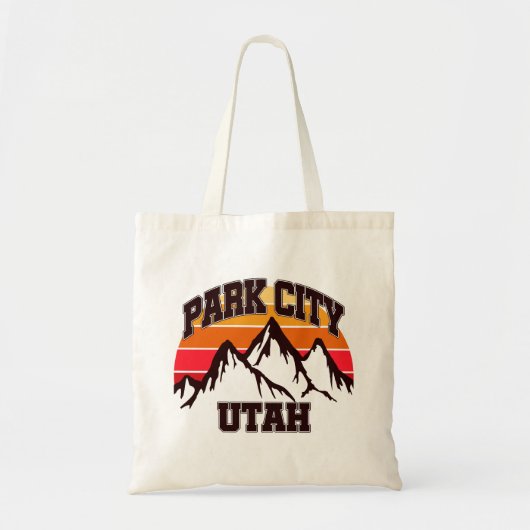 Park City, Utah Tote Bag (Voorkant)
