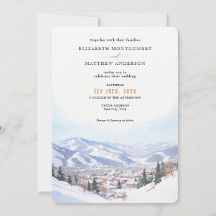 Park City, Utah Wedding Kaart