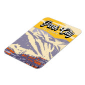 Park City Utah Winter Area Magneet (Linkerzijde)