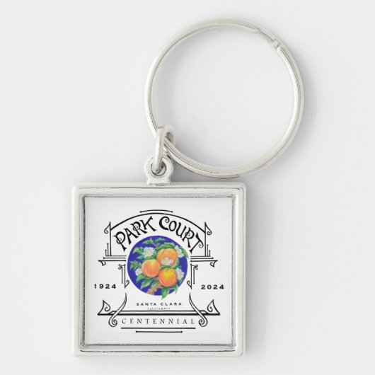 Park Court Centennial Sleutelhanger (Voorkant)