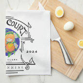 Park Court Centennial Theedoek (Quarter Fold)