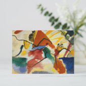 Park door Wassily Kandinsky Bedankkaart (Staand voorkant)