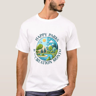 park en recreatie maand T-shirt