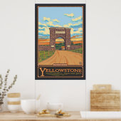 Park Entrance - Yellowstone Nat'l Park Poster (Keuken)