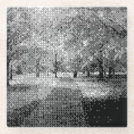 park glazen onderzetter