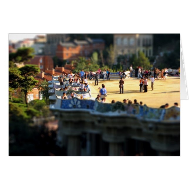 Park Guell (Devant horizontal)