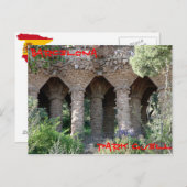 Park Guell Barcelona Briefkaart (Voorkant / Achterkant)