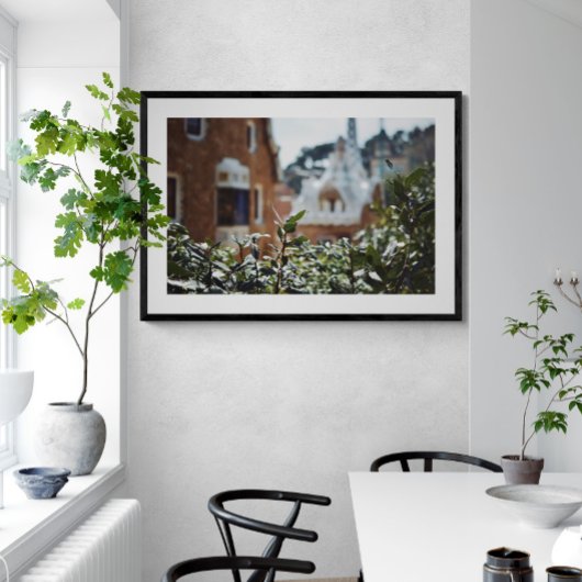 Park Güell Barcelona Fotografie Poster