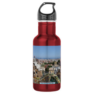 Park Güell, Barcelona, Spanje Waterfles