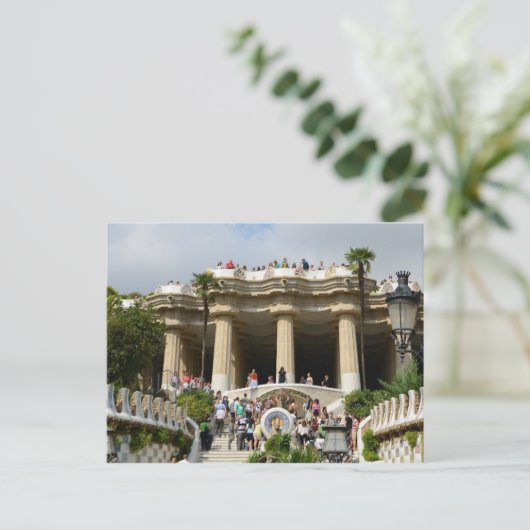 Park Guell Briefkaart (Staand voorkant)