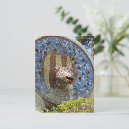 Park Guell Briefkaart (Staand voorkant)